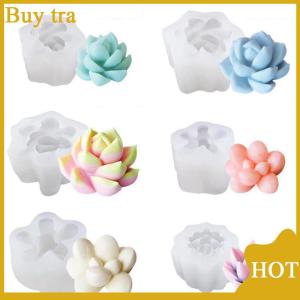 [Buytra] DIY Succulents Cactus Plants Silicone Epoxy Resin Mold Handmade Craft Mould