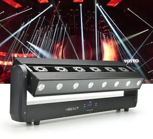 Đèn Moving Laser 6 đầu ( 3 In 1 )  Đèn Sân Khấu Dùng Trong Quán Bar  Club  Dj [Gtp ]
