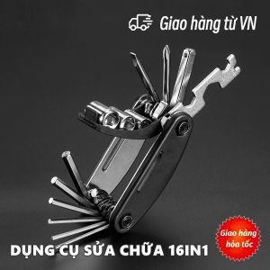 [Hàng Mới Về]Bộ Dụng Cụ Sửa Chữa Hex Spoke Xe Đạp Đa Năng Dụng Cụ Tua Vít 16 trong 1. Xe Đạp MTB Mountain Xe Đạp Công Cụ Sửa Chữa