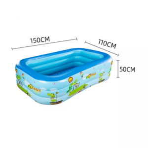 🔝【24 hour delivery 】3 Layers Big Children inflatable Swimming Pool 1.2/1.5/1.8/2.1M Family Adult Swimming Pool Portable Thickened