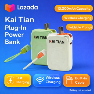 Portable Power Bank – Compact & Powerful-Kai Tian