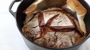 แป้งอีนคอร์นออร์แกนิก Jovial ไม่ฟอกสี แป้งอเนกประสงค์ - แป้งอบขนมปังสำหรับแป้งซาวโดว์ โปรตีนสูง ไม่ใช่จีเอ็มโอ พิซซ่าและพาสต้าออร์แกนิก อิตาเลียนยุโรป ปราศจากไกลโฟเสต - 32 ออนซ์