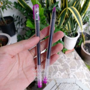 Hộp 12 cây bút gel mực không xóa được Gsatr GP 02 đầu bi 0.5mm ( nét bút nhỏ màu mực đẹp )