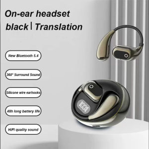 AI Translator Earbuds 150 Languages Bluetooth-Compatible 5.3 Translator Device Smart Voice Translator for Sports Business Travel