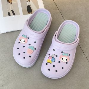 clog shoes for women heels sandals shoes for lady cute eva white nurse shoes thick sole summer beach sandal