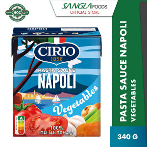 Cirio Pasta Sauce Napoli Vegetables 340g Halal Certified