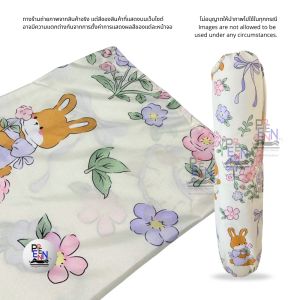 ปลอกหมอนข้าง ขนาดมาตรฐาน 14*45 ลายการ์ตูนน่ารัก COTTON สีไม่ตก ไม่เป็นขุ่ย