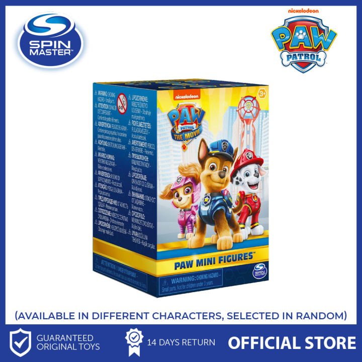 Paw Patrol Movie Deluxe Mini Figures (Selected In Random)