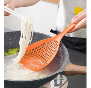 Sendok Saringan Serbagunan BESAR / Sendok Spagetti Mie / Saringan Jumbo / Tiris Dapur