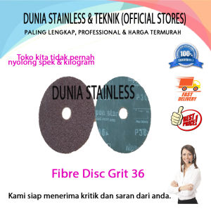 Amplas Fibre Disc Grit 36