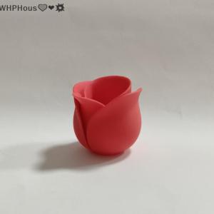 WP💓💛💖 Creative Rose Shaped Mini  Pot Decorative Plant Container for Modern Home Office Table