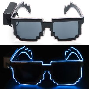 FELIZ Không dây Kính LED khảm Hộp đêm tiệc Neon Sinh nhật Giáng sinh Halloween Màu neon Rave Thời trang Kính nhấp nháy Dành cho người lớn trẻ em