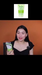 Simple sữa rửa mặt dịu nhẹ sạch sâu cho da nhạy cảm Srm Simple chính hãng có giấy tờ Meitu Beauty