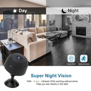 A9 Wireless CCTV Mini WIFI Infrared Light Night Vision Vision Smart Home Security Camera