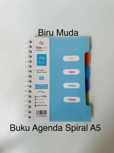Buku Agenda A5 Notebook Spiral Garis B5 Buku Catatan Diary Book Buku Agenda