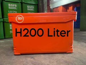 iBOX H2B 200 Liter Heavy Duty Insulated Cooler Box For Fish / Ice / Seafood Storage Box / Multipurpose Insulated Box (Party/Sport Event/Picnic/Camping/Fishing/Perfect For BBQ)Tong Serbaguna(Parti/Acara Sukan/Berkelah/Berkhemah/Memancing/Sesuai Untuk BBQ)