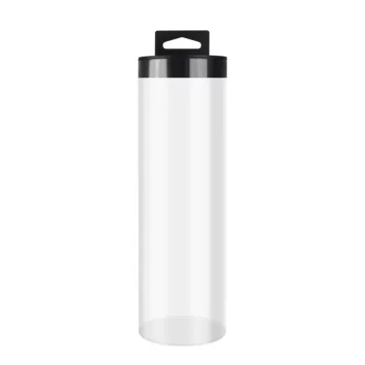 JUZHUFEI With Lid Pickleball Storage Box Cylindrical Clear Ball Holder Pickleball Accessory Badminton Baseball Tennis