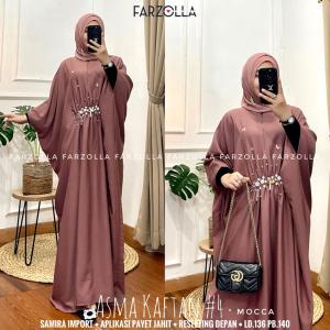FKS Kaftan Payet Jumbo 3XL LD 136 Asma #4 Resleting Depan FARZOLLA