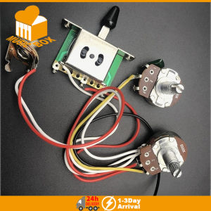 Electric Guitar Prewired  Metallic Wiring Harness Kit for Telecaster Tele Parts Toggle Switch