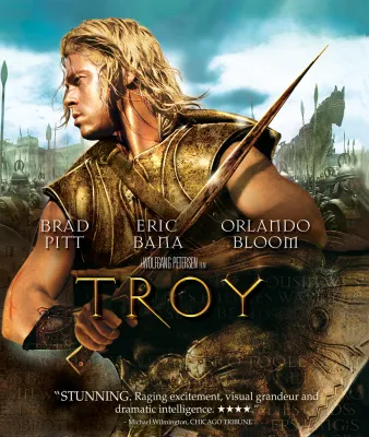Bluray มหากาพย์ เสียงไทย บลูเรย์ แบรด พิตต์ X วูล์ฟกัง ปีเตอร์เซ่น TROY ทรอย (2004) Theatrical แผ่นมาสเตอรTHA