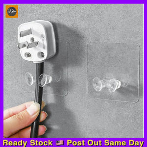 Palam 1PCS Transparent Plug Hook Multifunctional Door Wall Hangers Self Adhesive Hanger Kitchen Keys Hook