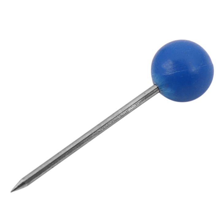 (TCRD) 1000 Pieces 1/8 inch Map Push Pins Map Tacks with Plastic Round ...