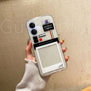 Phone Casing for Vivo V60 Lite V60lite V50 V30e 5g Fashion Creativity Photo Frame Design Transparent Rubber Soft Case for VIVOV60Lite 5g for Couple Casing Cover