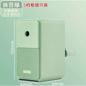 Deli Nusign Table Top Sharpener with Anti-Slip Mat Rotary Pencil Sharpener Pengasah Pensel Automatik