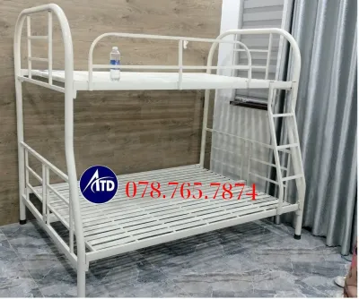 [Vận Chuyển Toàn Quốc] Giường tầng sắt giá rẻ lệch 1m2/1m4 người lớn rộng rãi 3 4 người nằm