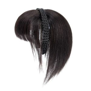 Tóc giả bangs hairband đầu giả rìa tóc mở rộng nữ phụ nữ Tóc tổng hợp kẹp trong tóc nối tóc Phụ Kiện Kẹp Tóc Giả