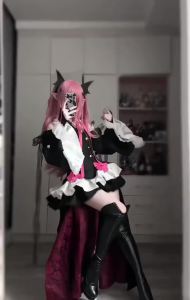 Seraph of the end owari no seraph krul tepes ชุดคอสเพลย์ วิกผมอะนิเมะแม่มดแวมไพร์เครื่องแต่งกาย สุดท้าย Seraph Owari ไม่มี Seraph Krul Tepes แวมไพร์คอสเพลย์เครื่องแต่งกาย