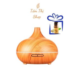 (Mua Máy Tặng Tinh Dầu) Đèn Xông Tinh Dầu Phun Sương Tinh Dầu Aroma Cổ Cao 550ml Cao Cấp Cỡ Lớn Giúp Khuếch Tán Tinh Dầu Tỏa Hương Tạo Ẩm Thơm Mát