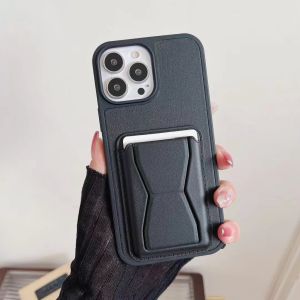 [MojoSkins] PU Leather Wallet Card Slot case with stand iP 13 Pro Max 12 Pro Max 11 Casing Cover Drop Protection