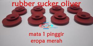 RUBBER SUCKER OLIVER LUBANG PINGGIR 1 MATA SPAREPART MESIN CETAK OFFSET
