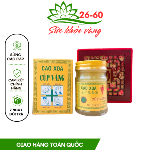 Cao Cúp Vàng Diện Chẩn Bùi Quốc Châu 40 gram