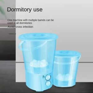 Mini Washing Machine Universal Household Appliances Special Washing Socks Laundry Artifact Split Bucket Household Underwear Washing Machine Split Portable Treasure With UV Blue Light Sterilization Single Basin Water Saving and Electricity Saving/TV185