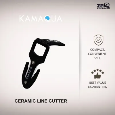 Kamaqua Scuba Diving Line Cutter Ceramic Underwater Knife