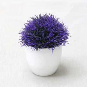 DRPT40 Pot Tanaman Hias Bunga Hias Plastik Ornamen Pot Bonsai Artificial Flower Decoration