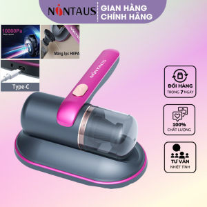 BẢO HÀNH 6 THÁNG- Máy hút bụi cầm tay không dây mini NONTAUS 10000 PA Máy hút bụi giường nệm có tia UV loại bỏ vi khuẩn 99%