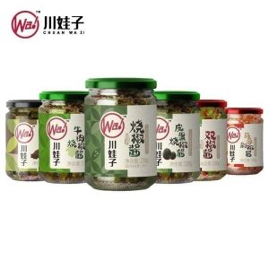 【In Stock】川娃子麻辣油泼辣子230g四川特产香辣凉拌红油辣椒油拌菜调味料 Chuanwazi Spicy Oil Seed 230g Sichuan Specialty Cold Salad Red Chili Mixed Vegetable Seasoning