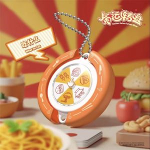 Daily Destiny Turntable Cute Guessing Game Desktop Toy Keychain Pendant