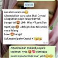 CRYSTAL X NASA Obat Keputihan Pelancar Haid Cristal X Nasa Keristal X Kristal X NCX. 