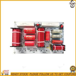 [YoungStyle] Professional 3 Way Crossover for 4-8 Ohm Speakers 480W Frequency Divider Board for Audio Enthusiasts