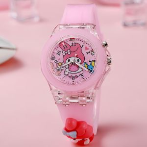 นาฬิกาเด็กการ์ตูน ข้อมือเด็ก มีไฟ - เหมาะกับให้เป็นของขวัญวันเกิดเด็ก