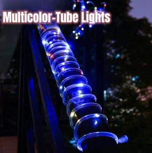 [Solar/Battery] Solar Christmas Lights Rope Fairy Lights Outdoor Waterproof LED String Lights Solar Garden Lights Decoration Wedding Party Festival Decoration Lawn Garden Walkway Landscape Ambience Lights Halloween Christmas Thanksgiving