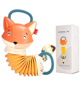 Orzbow Đồ Chơi Đàn Accordion Hình Cáo Hoạt Hình Dễ Thương Cho Trẻ 0-3 Tuổi Giáo Dục Sớm Cho Bé Tập Chơi Âm Nhạc Nhẹ Nhàng Cho Bé Trai Và Bé Gái