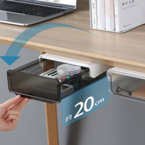 Dưới Bảng Ngăn Kéo Dưới Bàn Chủ Hộp Lưu Trữ Ẩn Tự Dính Khay Bút Chì Văn Phòng Phẩm Đồ Đựng Bút Chì Cho Bút Chì Điện Thoại