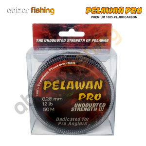 Leader Pelawan PRO Premium 100% Leader Fluorocarbon Senar Pancing Kuat &Tidak Keriting