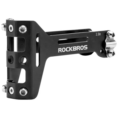 ROCKBROS Bracket Converter Saddle Extension Bracket Bottle Cage Base Adjustable Aluminum Bracket Bike Accessories