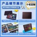 Shandong Qingdao Weihai Zibo City Wooden Fridge Magnet Custom Tourist Attractions Souvenir Magnetic Sticker In Stock. 